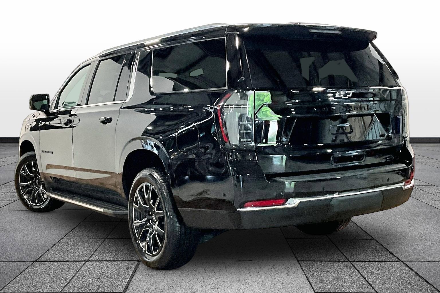 2026 Chevrolet Suburban — rear three-quarter view
